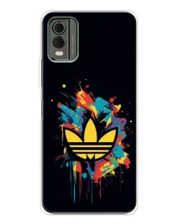 Чехол для Nokia C32 с картинкой «Adidas Splash» Чехол для Nokia C32 с картинкой «Adidas Splash»