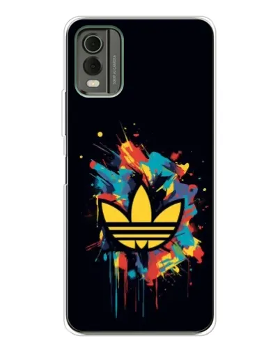 Чехол для Nokia C32 с картинкой «Adidas Splash» Чехол для Nokia C32 с картинкой «Adidas Splash»