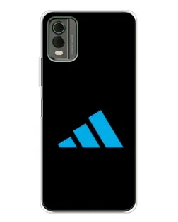 Чехол для Nokia C32 с картинкой «Adidas Cyan Logo»