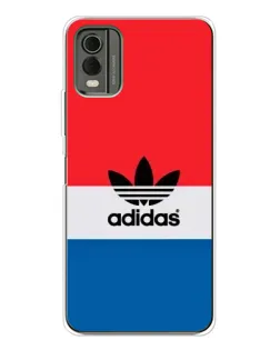 Чехол для Nokia C32 с картинкой «Ретро блоки Adidas»