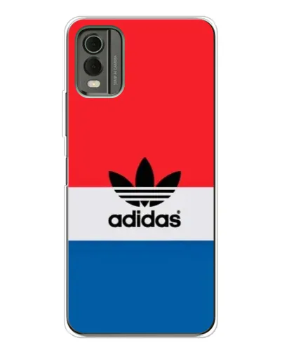 Чехол для Nokia C32 с картинкой «Ретро блоки Adidas» Чехол для Nokia C32 с картинкой «Ретро блоки Adidas»