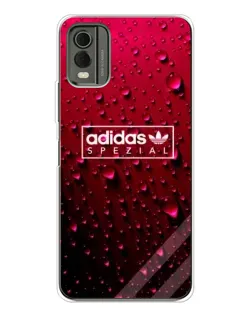 Чехол для Nokia C32 с картинкой «Adidas Gold Marble»