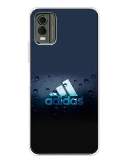 Чехол для Nokia C32 с картинкой «Adidas Water Drops»