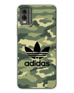 Чехол для Nokia C32 с картинкой «Милитари стиль Adidas»