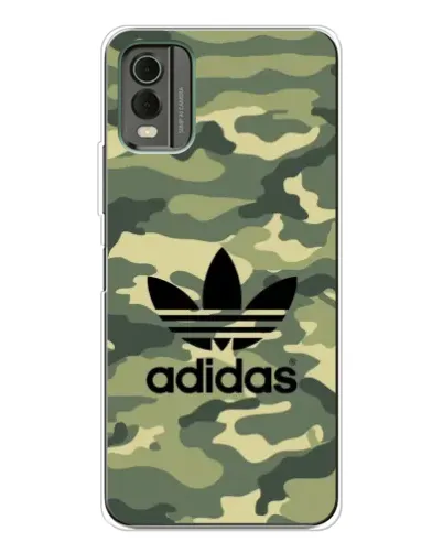 Чехол для Nokia C32 с картинкой «Милитари стиль Adidas» Чехол для Nokia C32 с картинкой «Милитари стиль Adidas»