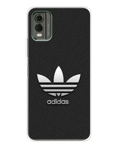 Чехол для Nokia C32 с картинкой «Adidas Карбоновая текстура» Чехол для Nokia C32 с картинкой «Adidas Карбоновая текстура»