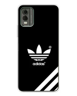 Чехол для Nokia C32 с картинкой «Adidas с диагональными полосами»