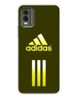 Чехол для Nokia C32 с картинкой «Оливковый градиент Adidas»
