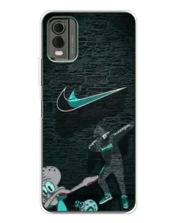 Чехол для Nokia C32 с картинкой «Спортивный арт Nike» Чехол для Nokia C32 с картинкой «Спортивный арт Nike»