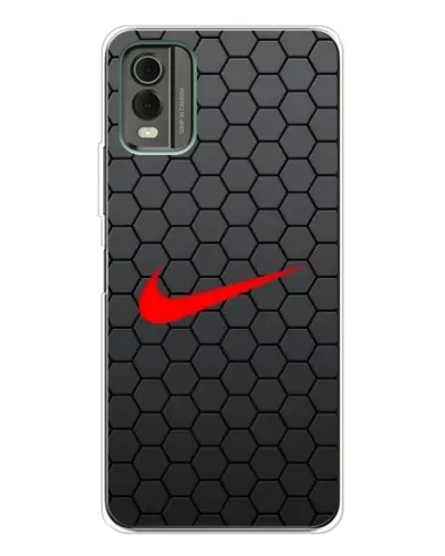 Чехол для Nokia C32 с картинкой «Nike — карбоновая сетка» Чехол для Nokia C32 с картинкой «Nike — карбоновая сетка»