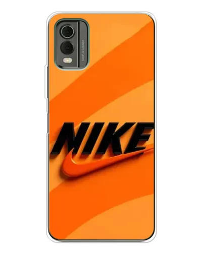 Чехол для Nokia C32 с картинкой «Оранжевый драйв Nike» Чехол для Nokia C32 с картинкой «Оранжевый драйв Nike»