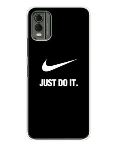 Чехол для Nokia C32 с картинкой «Классический принт Nike» Чехол для Nokia C32 с картинкой «Классический принт Nike»