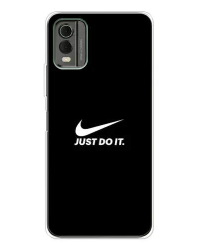 Чехол для Nokia C32 с картинкой «Минимализм от Nike» Чехол для Nokia C32 с картинкой «Минимализм от Nike»