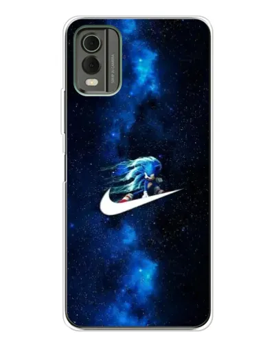 Чехол для Nokia C32 с картинкой «Звездный путь Nike» Чехол для Nokia C32 с картинкой «Звездный путь Nike»