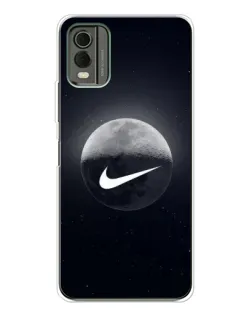 Чохол для Nokia C32 з картинкою «Nike у стилі графіті»
