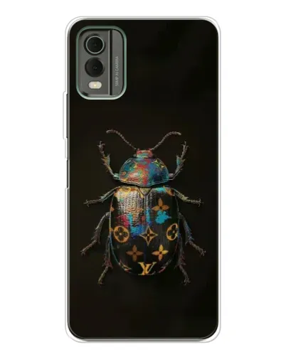 Чехол для Nokia C32 с картинкой «LV — мраморный принт» Чехол для Nokia C32 с картинкой «LV — мраморный принт»