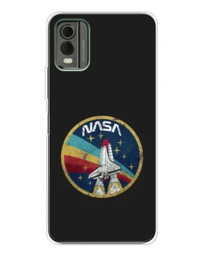 Чехол для Nokia C32 с картинкой «NASA — эмблема миссии» Чехол для Nokia C32 с картинкой «NASA — эмблема миссии»