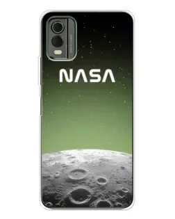 Чехол для Nokia C32 с картинкой «NASA — лунный градиент»
