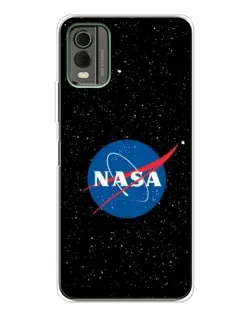Чехол для Nokia C32 с картинкой «NASA — звездное небо»
