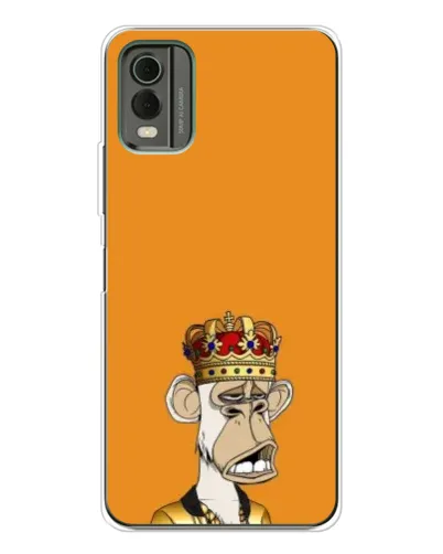 Чехол для Nokia C32 с картинкой «Золотая обезьяна Bored Ape»