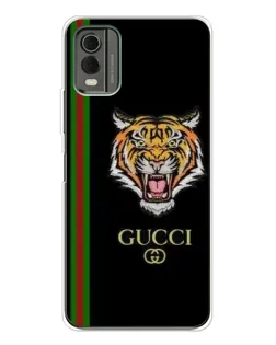 Чехол для Nokia C32 с картинкой «Тигр Gucci» Чехол для Nokia C32 с картинкой «Тигр Gucci»