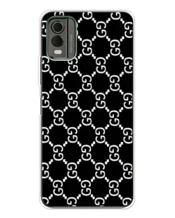 Чехол для Nokia C32 с картинкой «Gucci — сетчатый паттерн» Чехол для Nokia C32 с картинкой «Gucci — сетчатый паттерн»