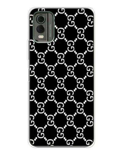 Чехол для Nokia C32 с картинкой «Gucci — сетчатый паттерн»