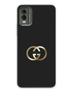Чехол для Nokia C32 с картинкой «Минимализм Gucci»