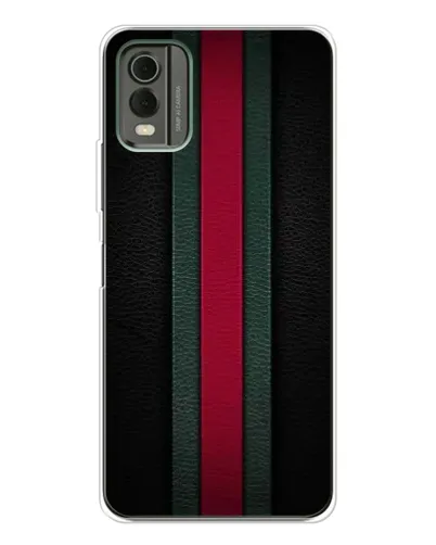 Чехол для Nokia C32 с картинкой «Gucci — неоновая линия»