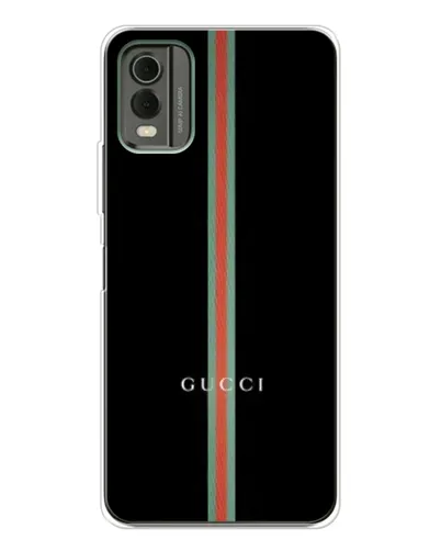 Чехол для Nokia C32 с картинкой «Gucci — строгая линия» Чехол для Nokia C32 с картинкой «Gucci — строгая линия»