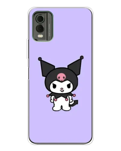 Чехол для Nokia C32 с картинкой «Kuromi — нежный фиолетовый» Чехол для Nokia C32 с картинкой «Kuromi — нежный фиолетовый»