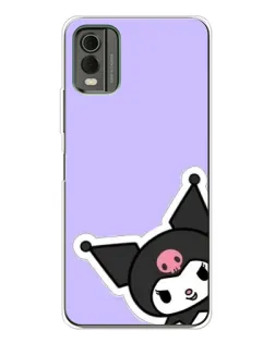 Чехол для Nokia C32 с картинкой «Забавная Kuromi» Чехол для Nokia C32 с картинкой «Забавная Kuromi»