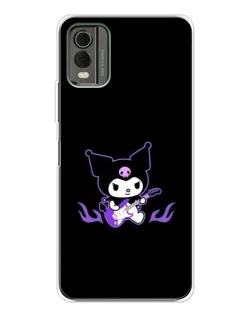 Чехол для Nokia C32 с картинкой «Электрическая Kuromi» Чехол для Nokia C32 с картинкой «Электрическая Kuromi»