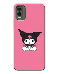 Чехол для Nokia C32 с картинкой «Хмурая Kuromi» Чехол для Nokia C32 с картинкой «Хмурая Kuromi»