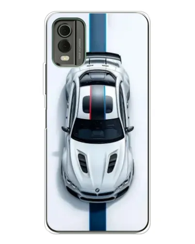 Чехол для Nokia C32 с картинкой «Вид сверху — BMW M» Чехол для Nokia C32 с картинкой «Вид сверху — BMW M»