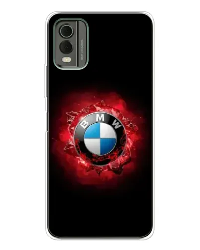 Чехол для Nokia C32 с картинкой «Логотип BMW — вспышка» Чехол для Nokia C32 с картинкой «Логотип BMW — вспышка»