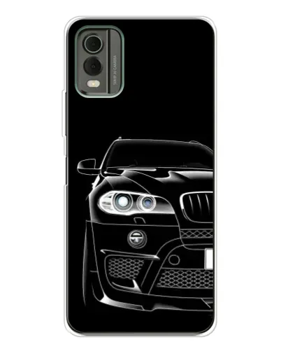 Чехол для Nokia C32 с картинкой «Темный силуэт BMW» Чехол для Nokia C32 с картинкой «Темный силуэт BMW»