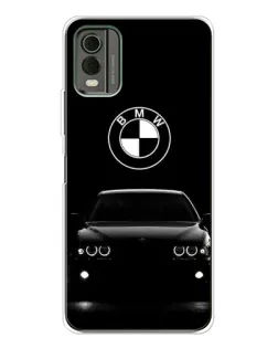 Чехол для Nokia C32 с картинкой «BMW — взгляд из темноты»