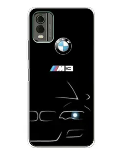 Чехол для Nokia C32 с картинкой «Минималистичный принт BMW M3»