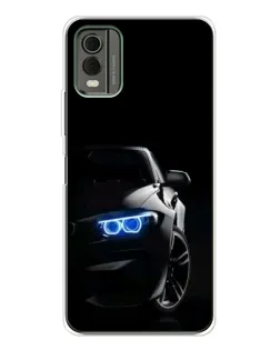 Чохол для Nokia C32 з картинкою «BMW — нічний погляд»