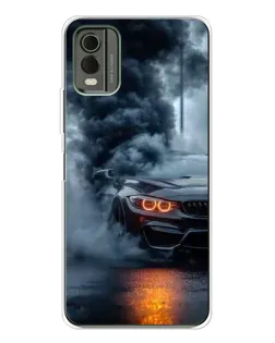 Чохол для Nokia C32 з картинкою «BMW M-Power — абстракція»