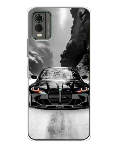 Чохол для Nokia C32 з картинкою «BMW — акварельний дрифт» Чохол для Nokia C32 з картинкою «BMW — акварельний дрифт»
