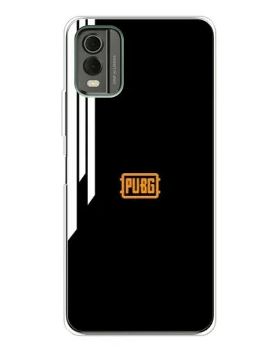 Чехол для Nokia C32 с картинкой «PUBG — вертикальные линии» Чехол для Nokia C32 с картинкой «PUBG — вертикальные линии»