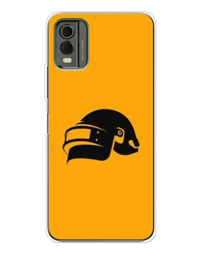 Чехол для Nokia C32 с картинкой «PUBG — золотой шлем» Чехол для Nokia C32 с картинкой «PUBG — золотой шлем»