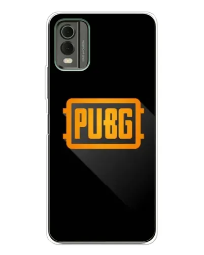 Чехол для Nokia C32 с картинкой «PUBG — рамка лого» Чехол для Nokia C32 с картинкой «PUBG — рамка лого»