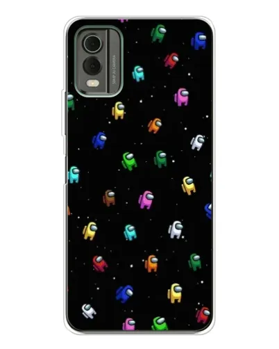 Чехол для Nokia C32 с картинкой «Экипаж Among Us» Чехол для Nokia C32 с картинкой «Экипаж Among Us»