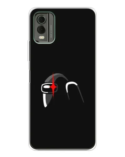 Чехол для Nokia C32 с картинкой «Among Us шлем» Чехол для Nokia C32 с картинкой «Among Us шлем»