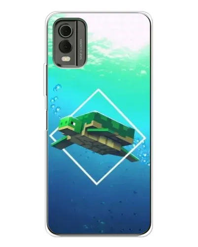 Чохол для Nokia C32 з картинкою «Черепаха Minecraft» Чохол для Nokia C32 з картинкою «Черепаха Minecraft»