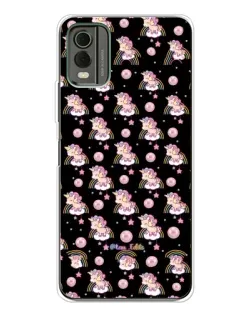 Чехол для Nokia C32 с картинкой «Magic Unicorn паттерн» Чехол для Nokia C32 с картинкой «Magic Unicorn паттерн»