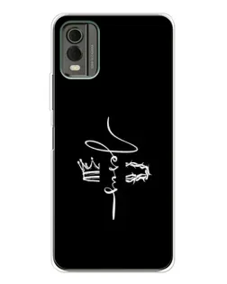 Чехол для Nokia C32 с картинкой «Король Славы Jesus»